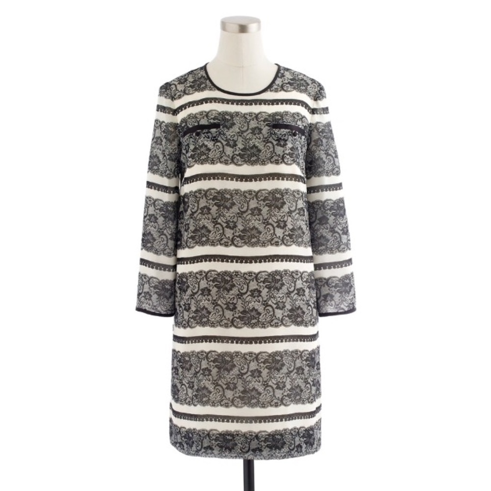 COPY - J. Crew silk trompe dress in size 14